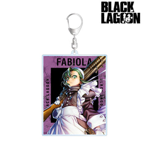 『BLACK LAGOON』8巻 表紙イラスト BIGアクリルキーホルダー