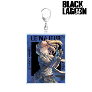 『BLACK LAGOON』12巻 表紙イラスト BIGアクリルキーホルダー