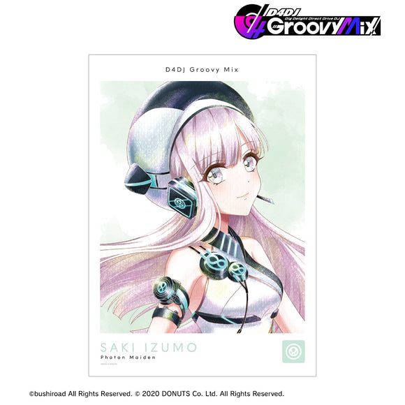 『D4DJ Groovy Mix』出雲咲姫 Ani-Art aqua label 第2弾 A3マット加工ポスター