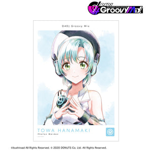 『D4DJ Groovy Mix』花巻乙和 Ani-Art aqua label 第2弾 A3マット加工ポスター