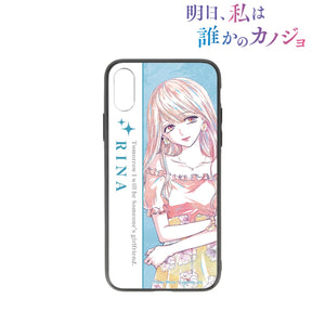 『明日、私は誰かのカノジョ』リナ Ani-Art 強化ガラスiPhoneケース