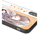 『明日、私は誰かのカノジョ』留奈 Ani-Art 強化ガラスiPhoneケース