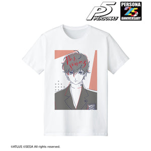 『ペルソナシリーズ』P5主人公 lette-graph Tシャツ(メンズ/レディース)