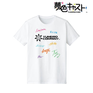 『夢色キャスト』夢色カンパニー サイン入り風Tシャツ(メンズ/レディース)