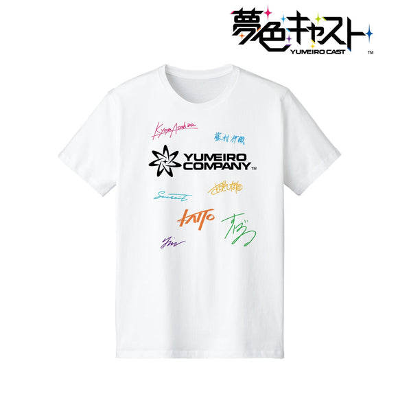 『夢色キャスト』夢色カンパニー サイン入り風Tシャツ(メンズ/レディース)