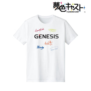 『夢色キャスト』ジェネシス サイン入り風Tシャツ(メンズ/レディース)