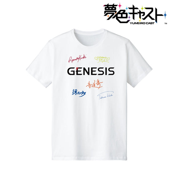 『夢色キャスト』ジェネシス サイン入り風Tシャツ(メンズ/レディース)