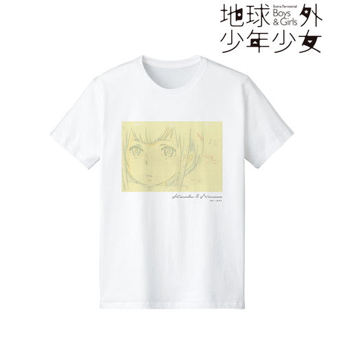 『地球外少年少女』七瀬・Б・心葉 原画Tシャツ(メンズ/レディース)