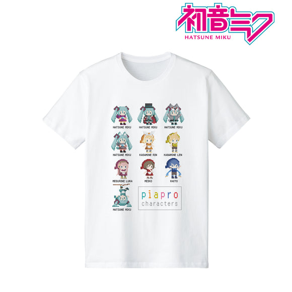 『ピアプロキャラクターズ』Tシャツ(ワンナイト人狼コラボドット絵ver.) (メンズ/レディース)