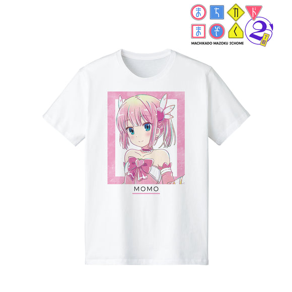 『まちカドまぞく 2丁目 』千代田桃 Ani-Art Tシャツ (メンズ/レディース)