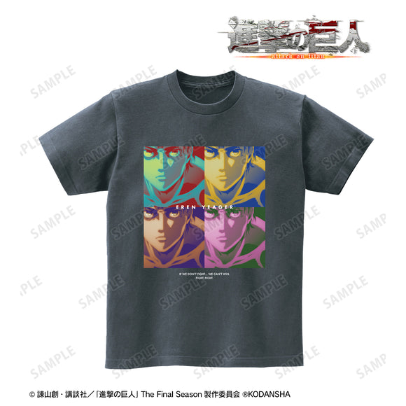 『進撃の巨人』エレン paleful Tシャツ(メンズ/レディース)