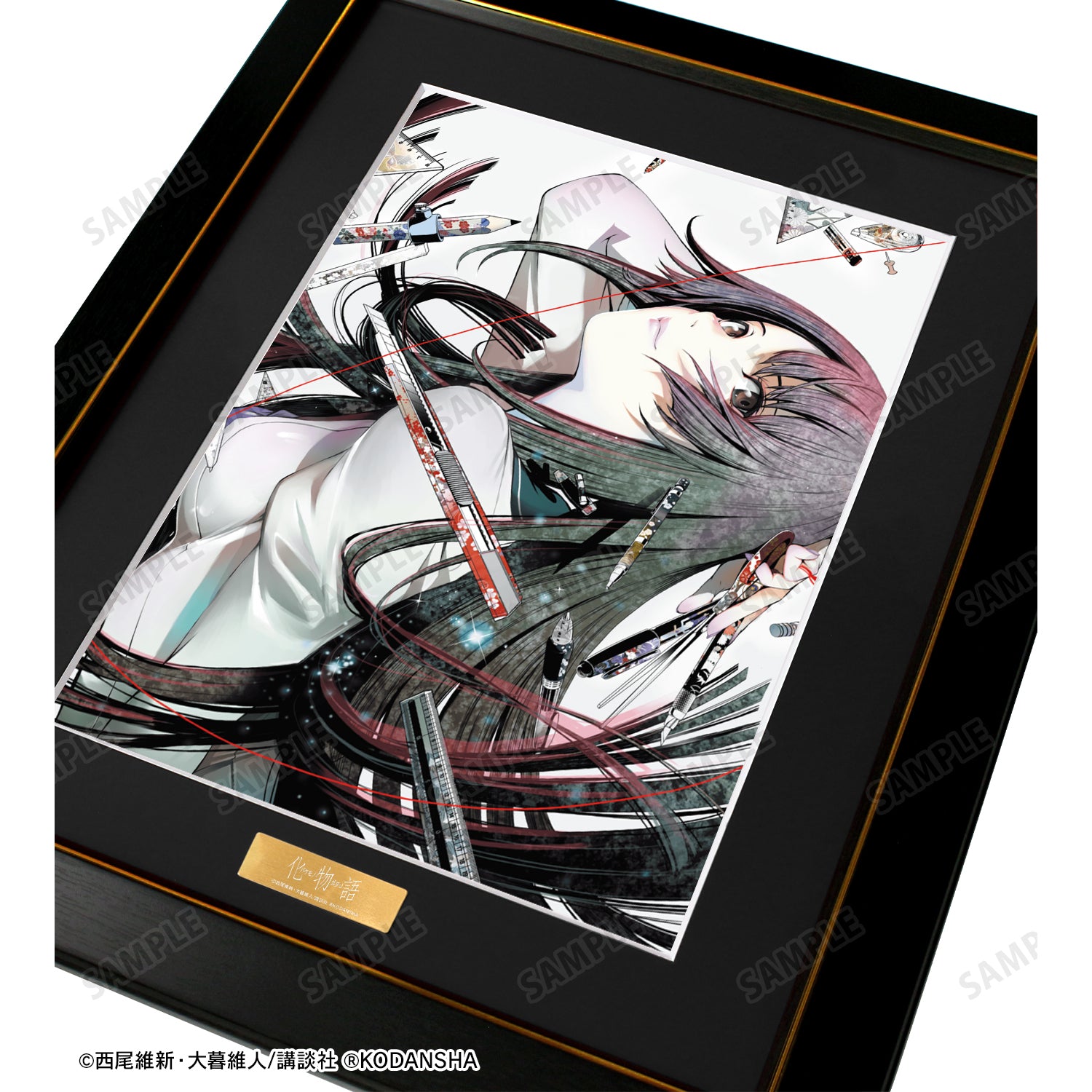 化物語』戦場ヶ原ひたぎ キャラファイングラフ – Anime Store JP