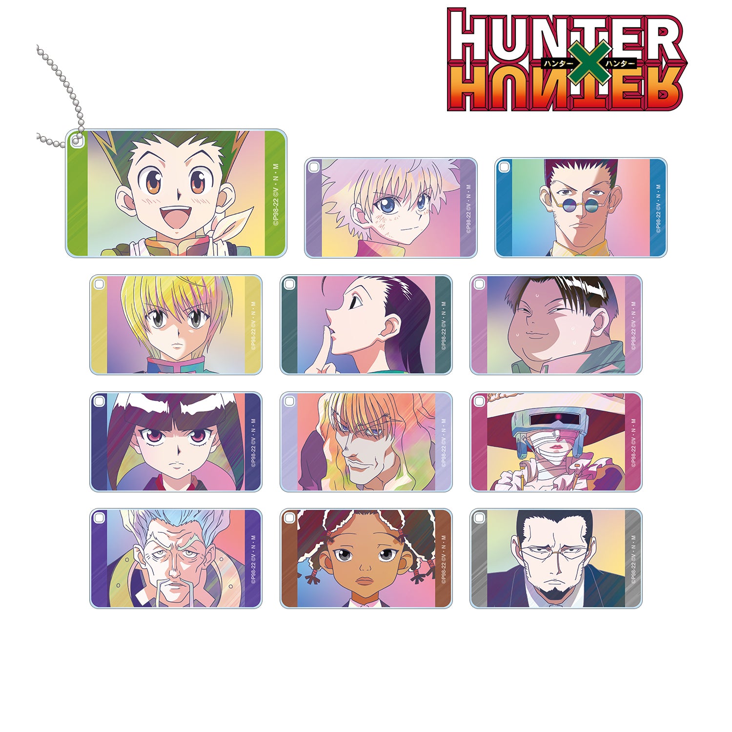 HUNTER×HUNTER』トレーディング Ani-Art clear label 第2弾 スクエア