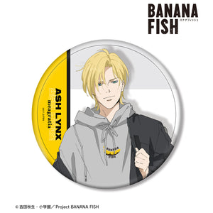 『BANANA FISH』meagratiaコラボ 描き下ろしイラスト アッシュ‧リンクス 私服ver. BIG⽸バッジ