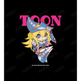 『遊☆戯☆王デュエルモンスターズ』ブラック・マジシャン・ガール トゥーン・ワールド テイストデフォル メ Tシャツ (メンズ/レディース)