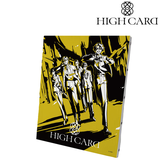 『HIGH CARD』ティザービジュアル キャンバスボード