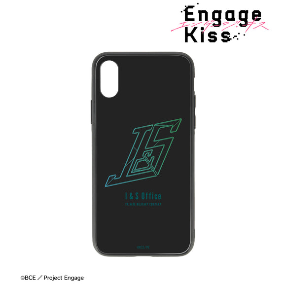 『Engage Kiss』イサム&シュウ事務所 角丸強化ガラスiPhoneケース iPhone XR