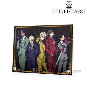 『HIGH CARD』ハイカード ダブルアクリルパネル