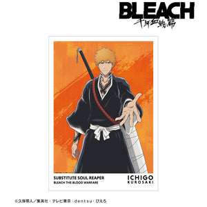 『BLEACH 千年血戦篇』描き下ろしイラスト 黒崎一護 戦いの後でver. A3マット加工ポスター