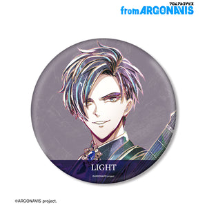 『from ARGONAVIS』LIGHT(黒川燈) Ani-Art 第2弾 BIG缶バッジ