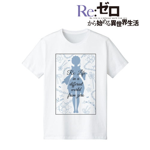 『Re:ゼロから始める異世界生活』レム ラインアート Tシャツ(メンズ/レディース)