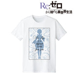 『Re:ゼロから始める異世界生活』レム ラインアート Tシャツ(メンズ/レディース)