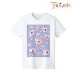 『夏目友人帳』ニャンコ先生 Ani-Art Tシャツ ムラサキ(メンズ/レディース)