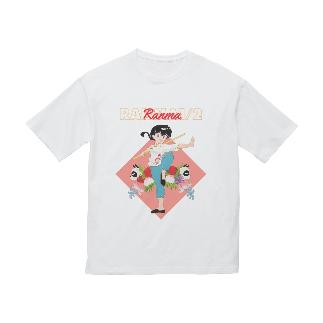 らんま1/2』早乙女らんま BIGシルエットTシャツ – Anime Store JP