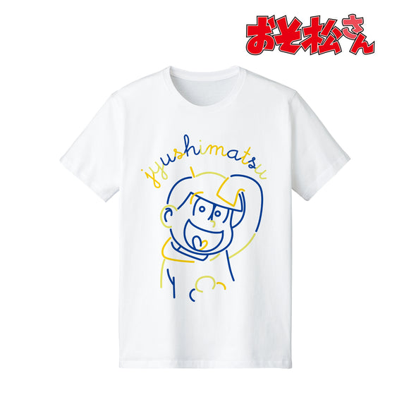 『おそ松さん』十四松 ラインアート Tシャツ (メンズ/レディース)