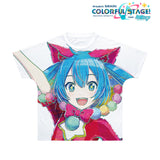 『プロジェクトセカイ カラフルステージ！ feat. 初音ミク』初音ミク Ani-Art フルグラフィックTシャツ