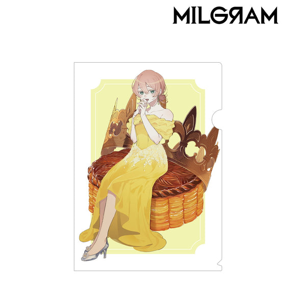 『MILGRAM -ミルグラム-』描き下ろしイラスト ムウ バースデーver. クリアファイル