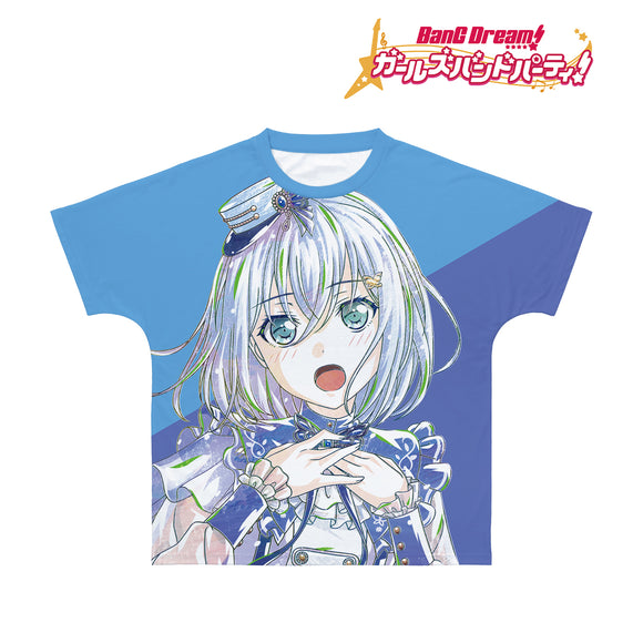 『バンドリ！ ガールズバンドパーティ！』倉⽥ ましろ Ani-Art 第4弾 フルグラフィックTシャツ