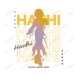 『HACHI』緜先生 描き下ろしイラスト HACHI タクティカルファッションver. BIGシルエットTシャツ