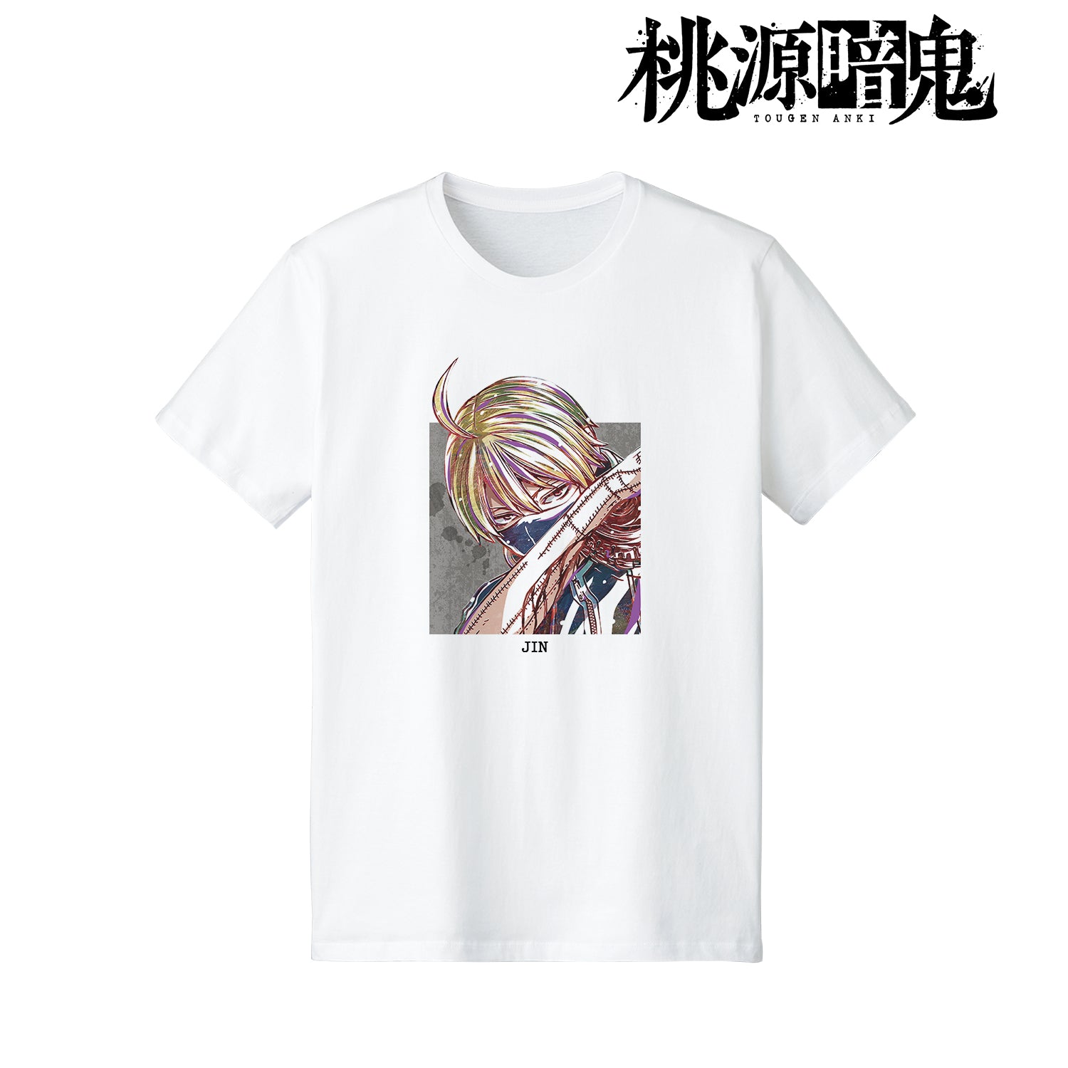 桃源暗鬼』皇后崎迅 Ani-Art Tシャツ レディース-L – Anime