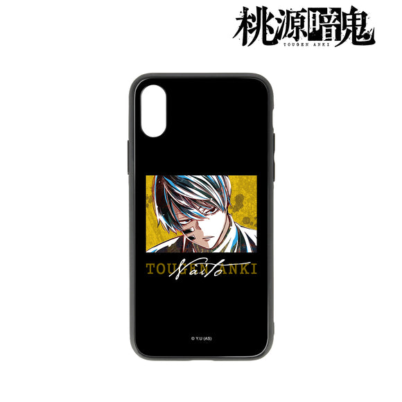 『桃源暗鬼』無陀野無人 Ani-Art 強化ガラスiPhoneケース iPhone 7/8/SE2/SE3