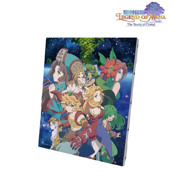 『聖剣伝説 Legend of Mana -The Teardrop Crystal-』キービジュアル キャンバスボード