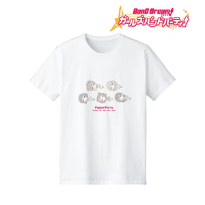 『BanG Dream! ガールズバンドパーティ!』Poppin'Party ちびころ Tシャツ (メンズ/レディース)