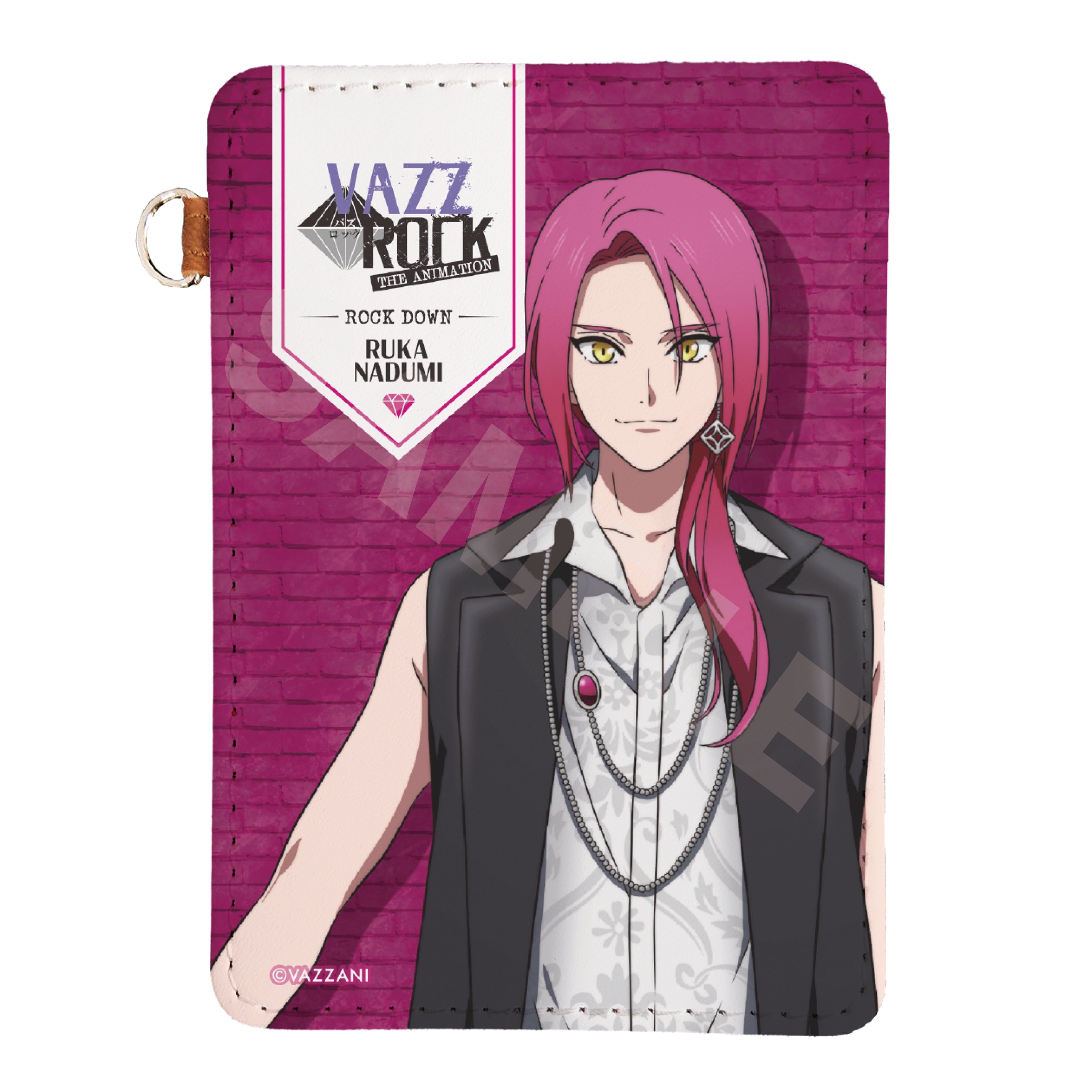 VAZZROCK THE ANIMATION』レザーパスケース 12 名積ルカ – Anime Store