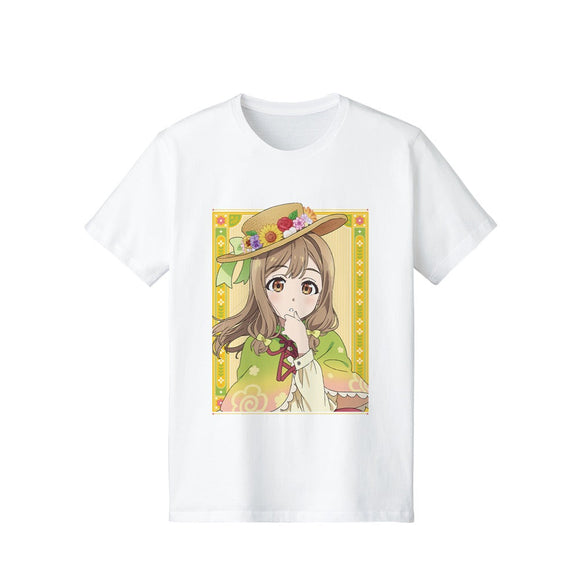 『幻日のヨハネ -SUNSHINE in the MIRROR-』 描き下ろしイラスト ハナマル 花祭り村娘ver. Tシャツレディース