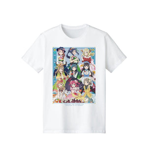 『幻日のヨハネ -SUNSHINE in the MIRROR-』 描き下ろしイラスト 集合 花祭り村娘ver. Tシャツメンズ