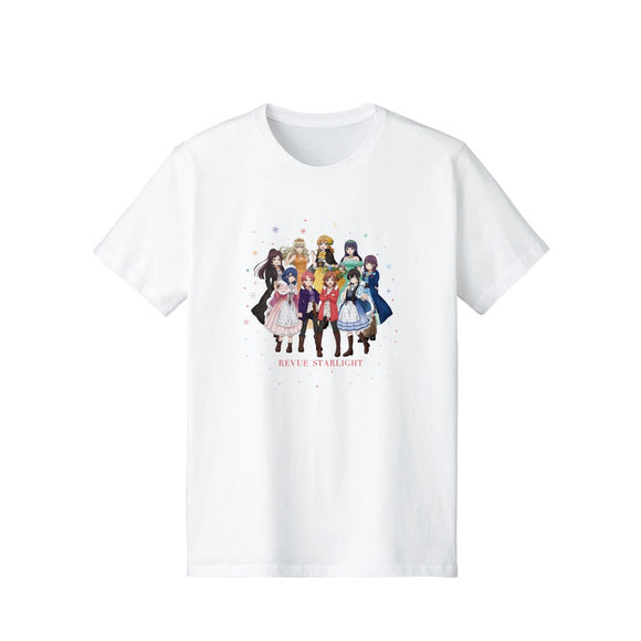 『少女☆歌劇 レヴュースタァライト』 アニメ放送5周年記念 描き下ろし 集合 SNOW QUEENver. Tシャツレディース