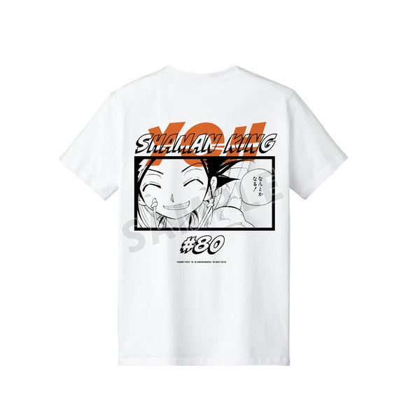 『SHAMAN KING』 麻倉 葉 「なんとかなる!」 バックプリントTシャツメンズ