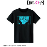 『【推しの子】』 アクア オーロラフラッシュプリントTシャツメンズ