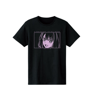 『【推しの子】』 黒川あかね オーロラフラッシュプリントTシャツレディース