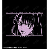 『【推しの子】』 黒川あかね オーロラフラッシュプリントTシャツレディース