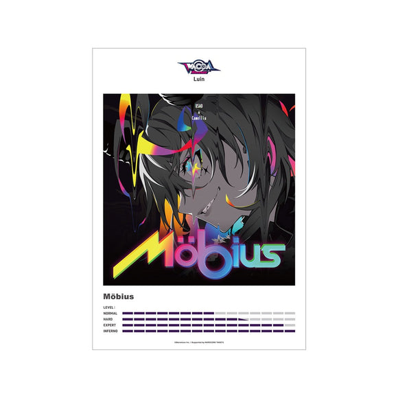 『WACCA』 Möbius 楽曲ジャケットA3マット加工ポスター