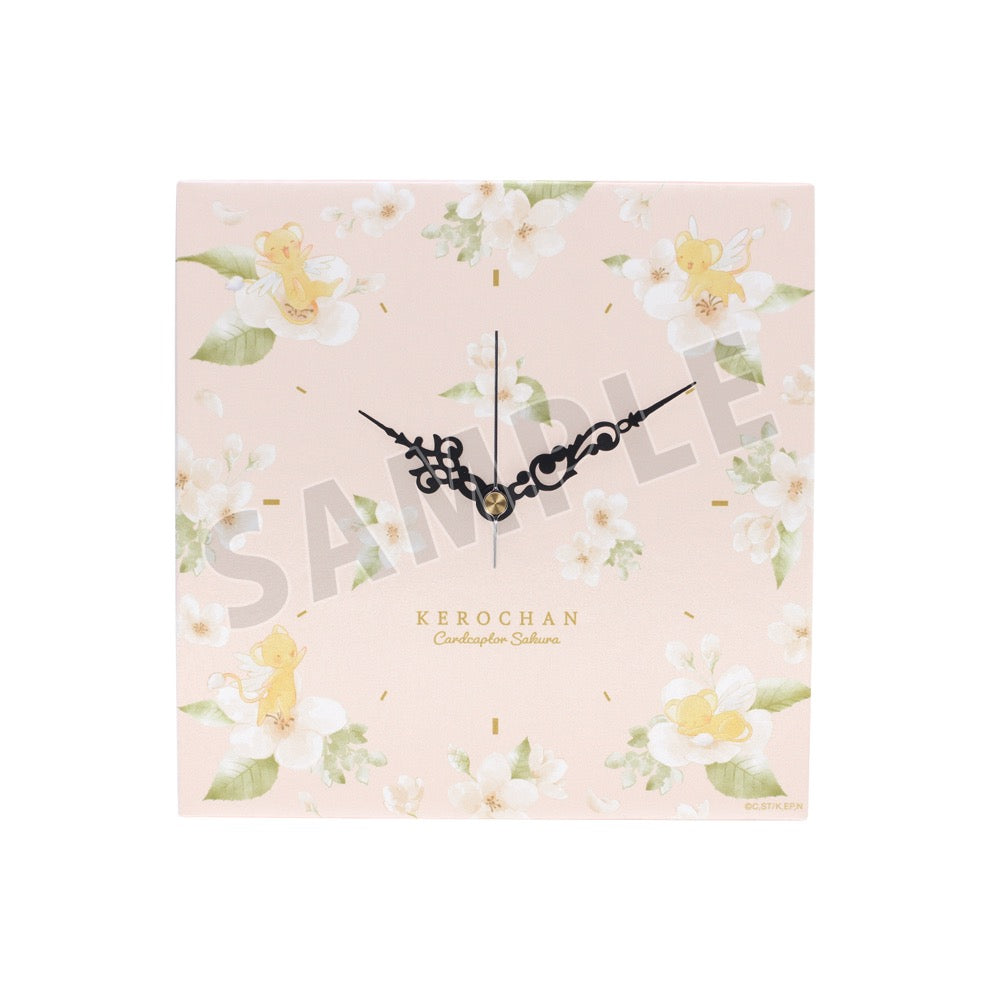 カードキャプターさくら ケロちゃん Botania ファブリックウォールクロック カードキャプターさくら ケロちゃん Botania ファブリックウォール