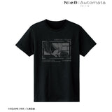 『NieR:Automata Ver1.1a』 2B リフレクタープリントTシャツメンズ