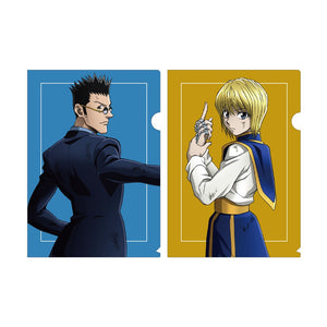 『HUNTER×HUNTER』 描き下ろし レオリオ＆クラピカ 戦う背中ver. クリアファイル2枚セット