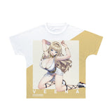 『ドルフィンウェーブ』 ヴィーナ フルグラフィックTシャツユニセックス